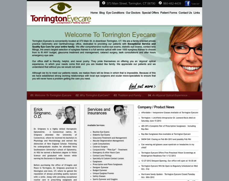 Torringtoneyecare.com thumbnail