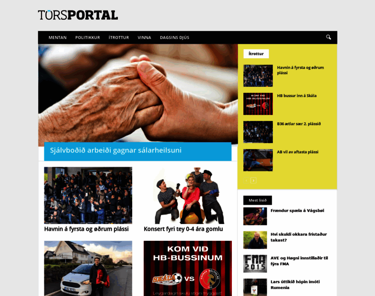 Torsportal.fo thumbnail