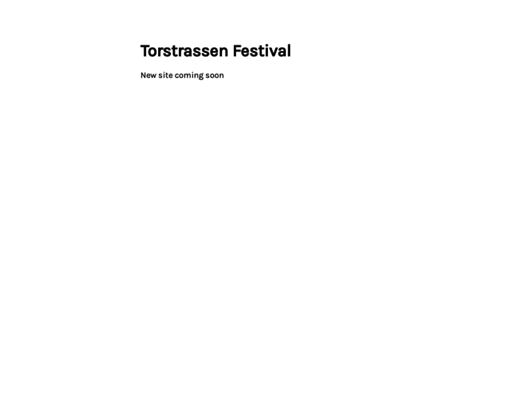 Torstrassenfestival.de thumbnail