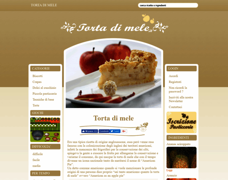 Torta-di-mele.it thumbnail