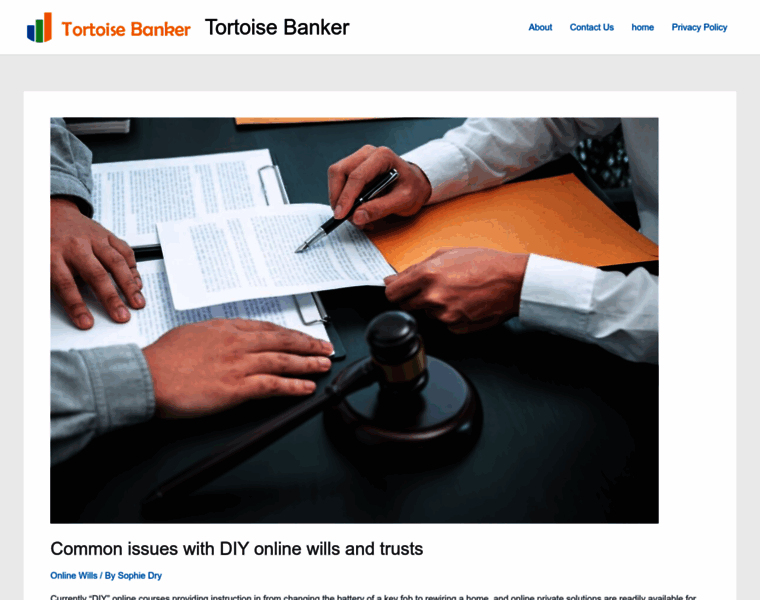 Tortoisebanker.com thumbnail