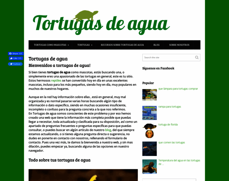 Tortugasdeagua.com thumbnail
