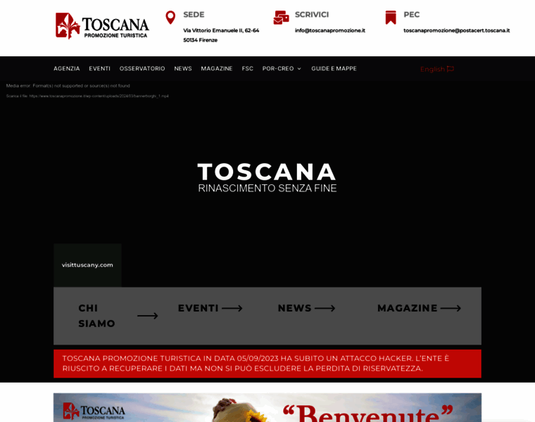 Toscanapromozione.it thumbnail