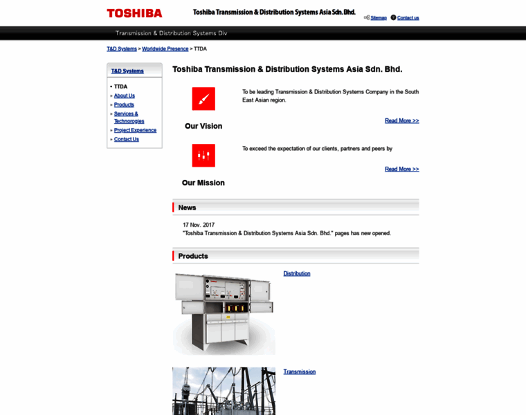 Toshiba-ttda.com thumbnail
