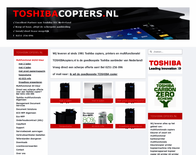 Toshibacopiers.nl thumbnail
