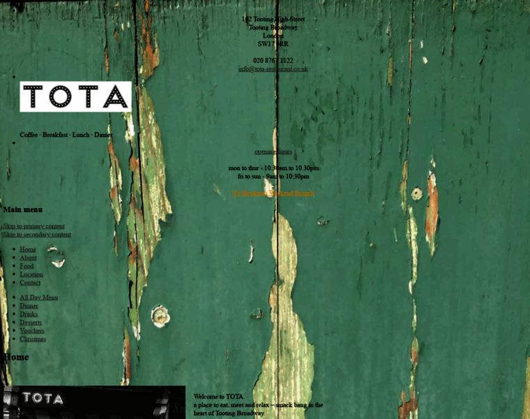 Tota-restaurant.co.uk thumbnail