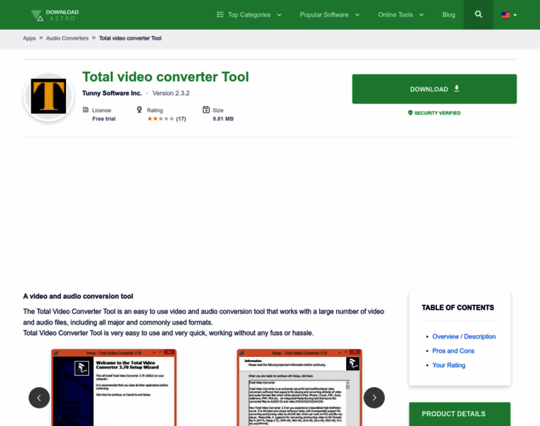 Total_video_converter_tool.en.downloadastro.com thumbnail