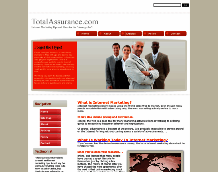 Totalassurance.com thumbnail