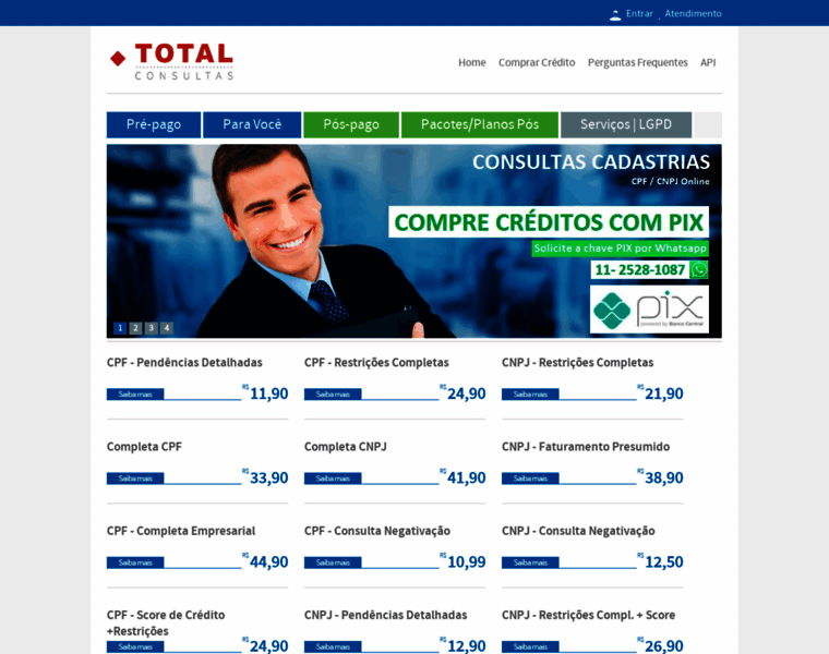Totalconsultas.com.br thumbnail