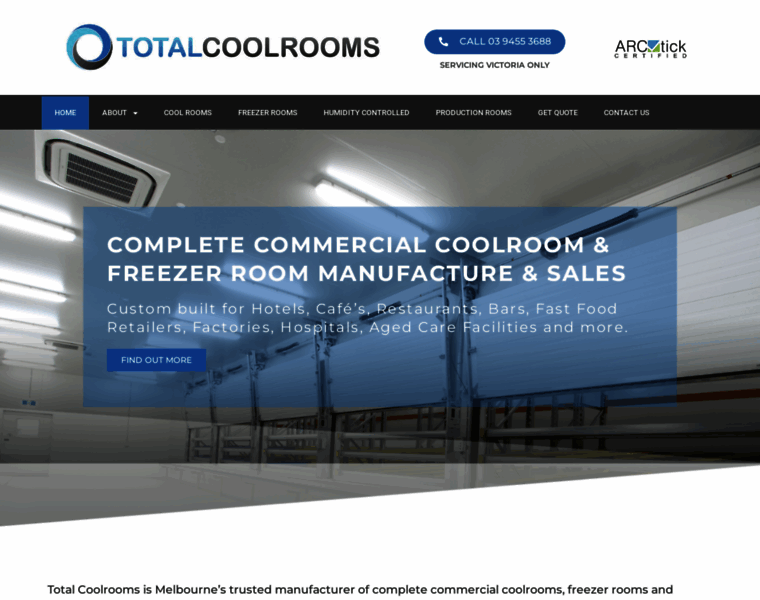Totalcoolrooms.com.au thumbnail