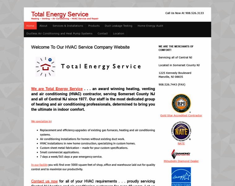 Totalenergyservice.com thumbnail