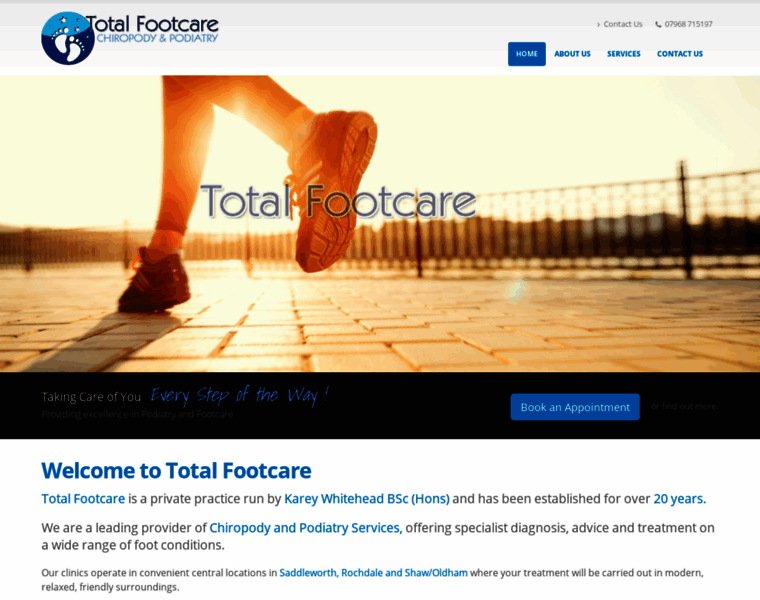 Totalfootcare.co.uk thumbnail