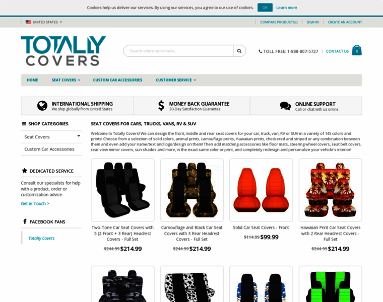 Totallycovers.com thumbnail