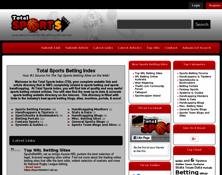Totalsportsindex.com thumbnail