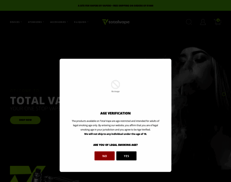 Totalvape.co.za thumbnail Totalvape.co.za thumbnail