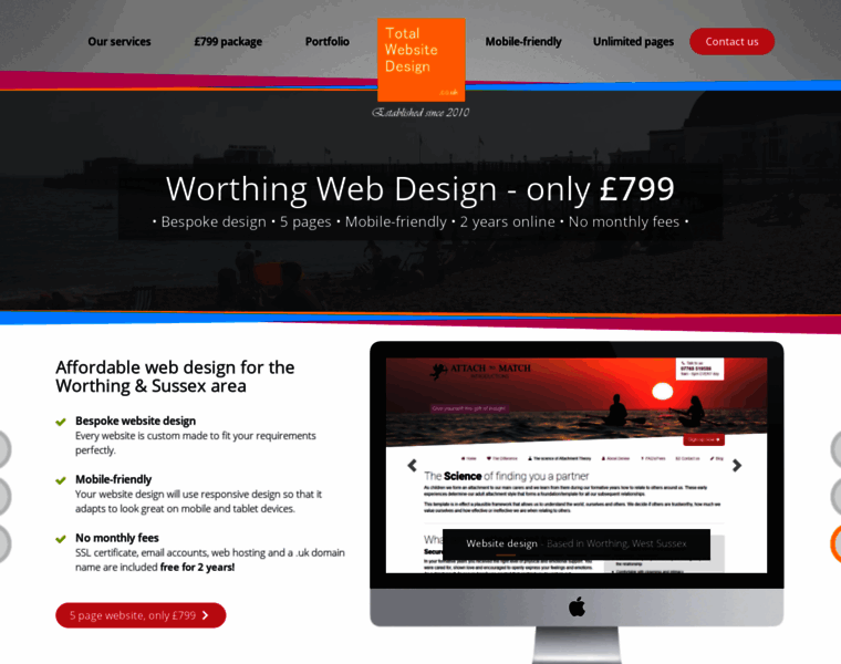 Totalwebsitedesign.co.uk thumbnail