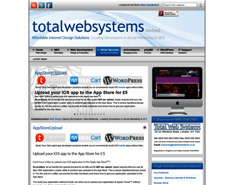 Totalwebsystems.co.uk thumbnail