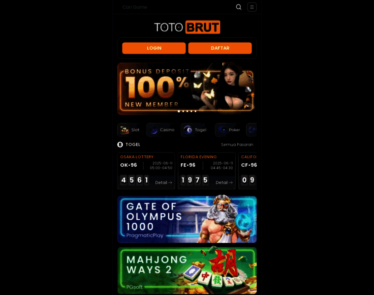 Totobrut.live thumbnail