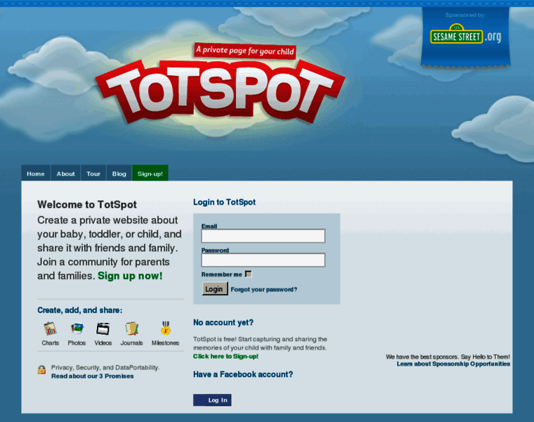 Totspot.com thumbnail