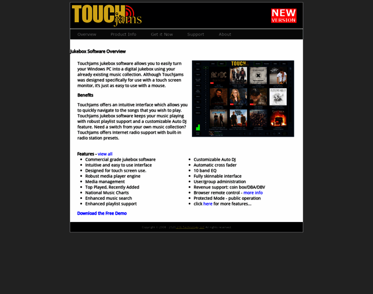 Touchjams.com thumbnail