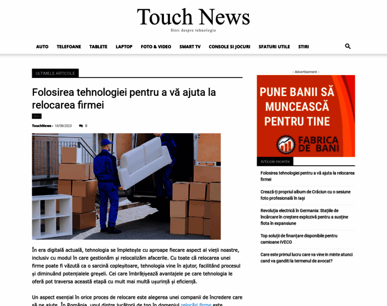 Touchnews.ro thumbnail