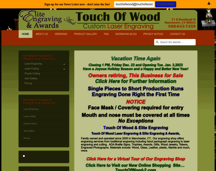 Touchofwood.com thumbnail