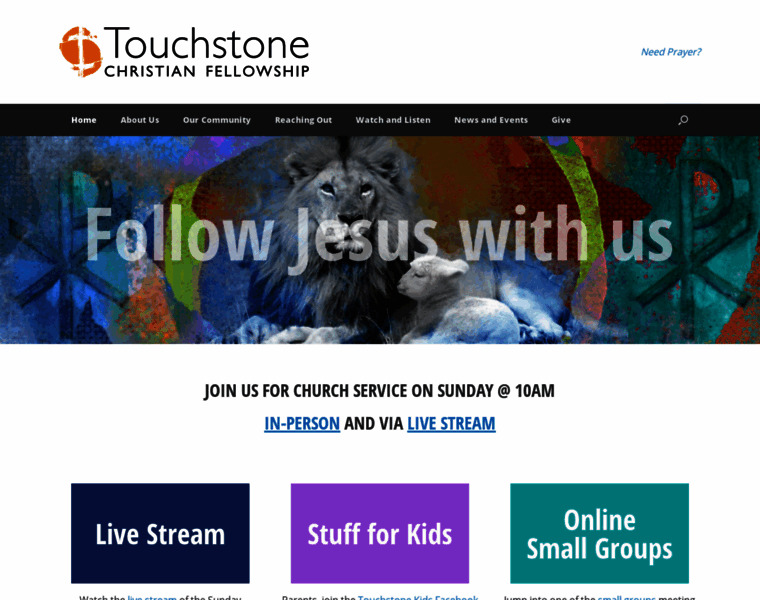 Touchstonecf.org thumbnail