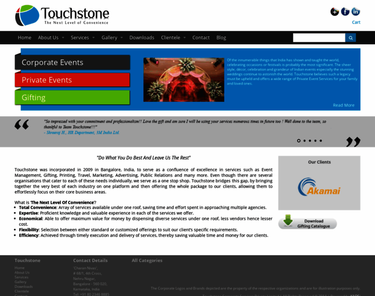 Touchstonecorp.in thumbnail
