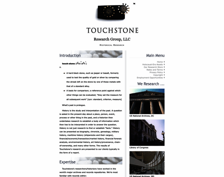 Touchstoneresearchgroup.com thumbnail