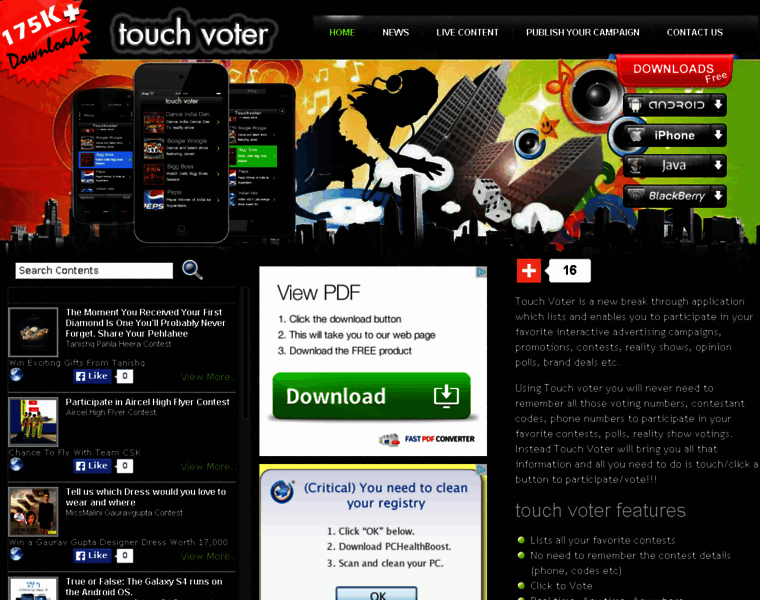 Touchvoter.com thumbnail