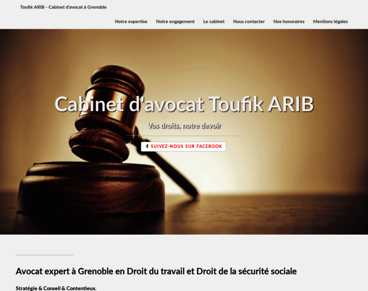 Toufik-arib-avocat.fr thumbnail