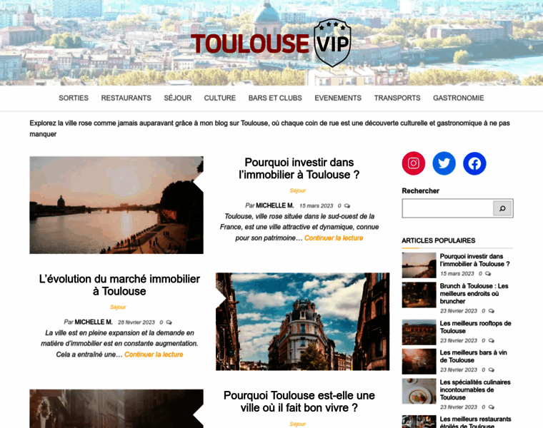 Toulousevip.fr thumbnail