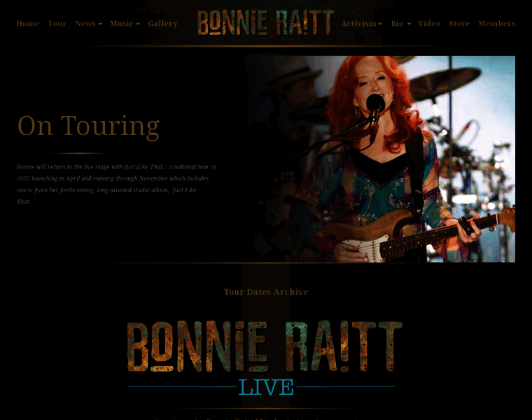 Tour.bonnieraitt.com thumbnail