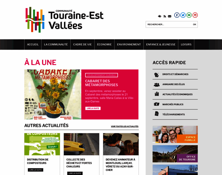 Touraineestvallees.fr thumbnail
