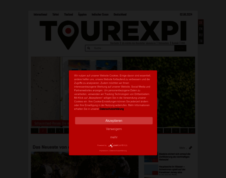 Tourexpi.com thumbnail
