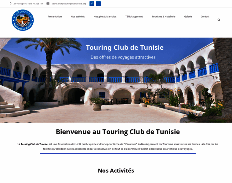 Touringclubtunisie.org thumbnail