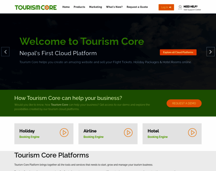 Tourismcore.com thumbnail