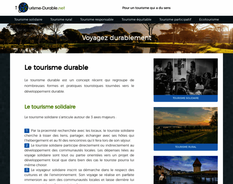 Tourisme-durable.net thumbnail