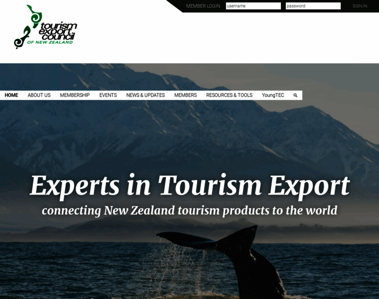 Tourismexportcouncil.org.nz thumbnail
