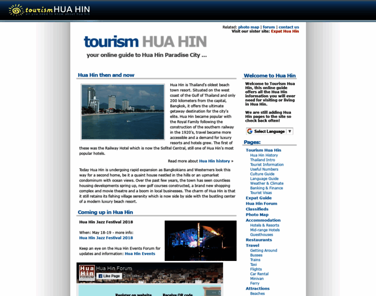 Tourismhuahin.com thumbnail