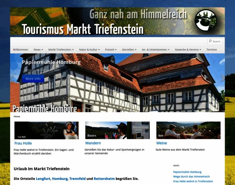 Tourismus-triefenstein.de thumbnail