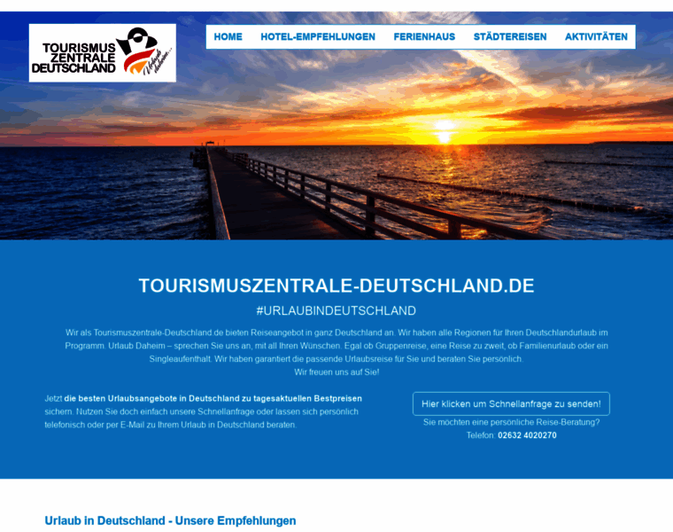 Tourismuszentrale-deutschland.de thumbnail