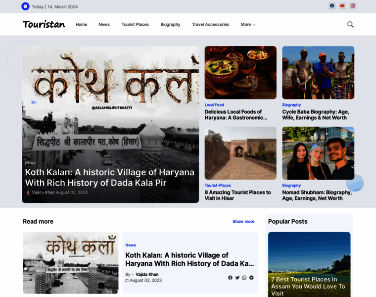 Touristan.in thumbnail