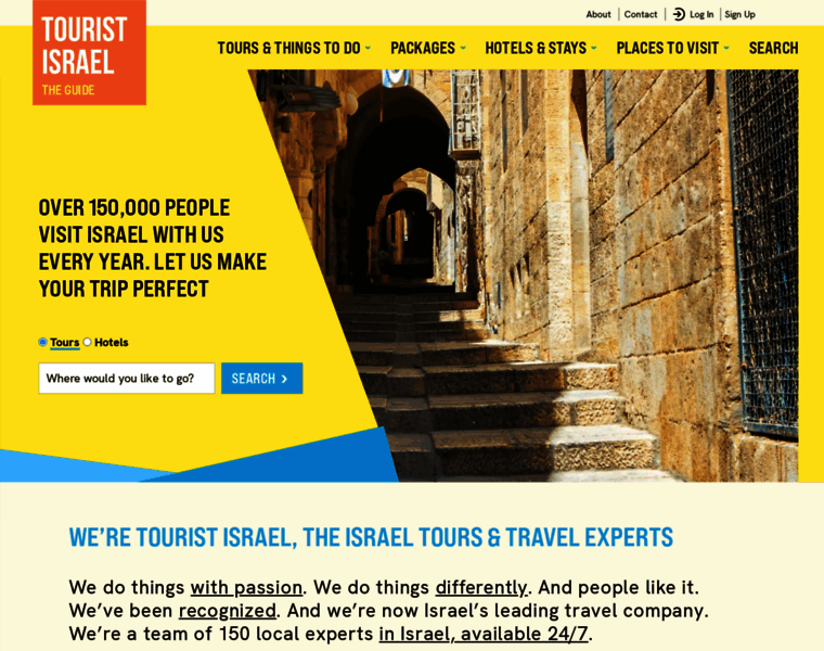 Touristisrael.com thumbnail
