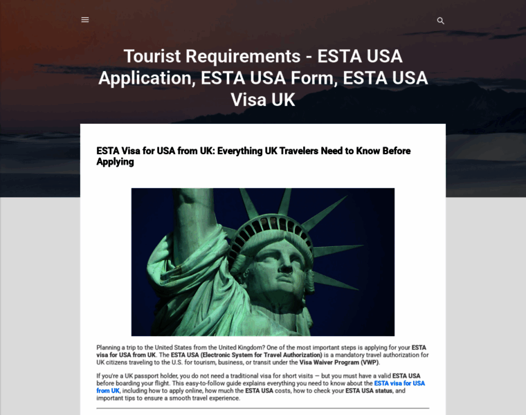 Touristrequirements.info thumbnail Touristrequirements.info thumbnail