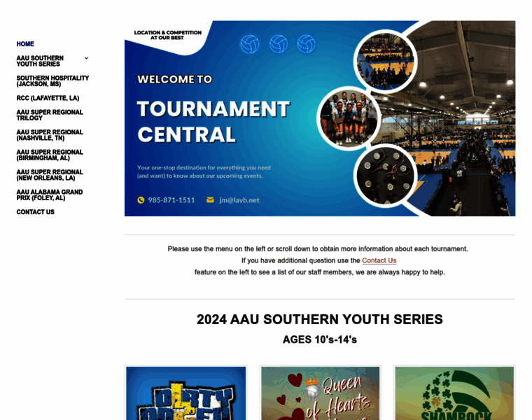 Tournamentcentral.info thumbnail