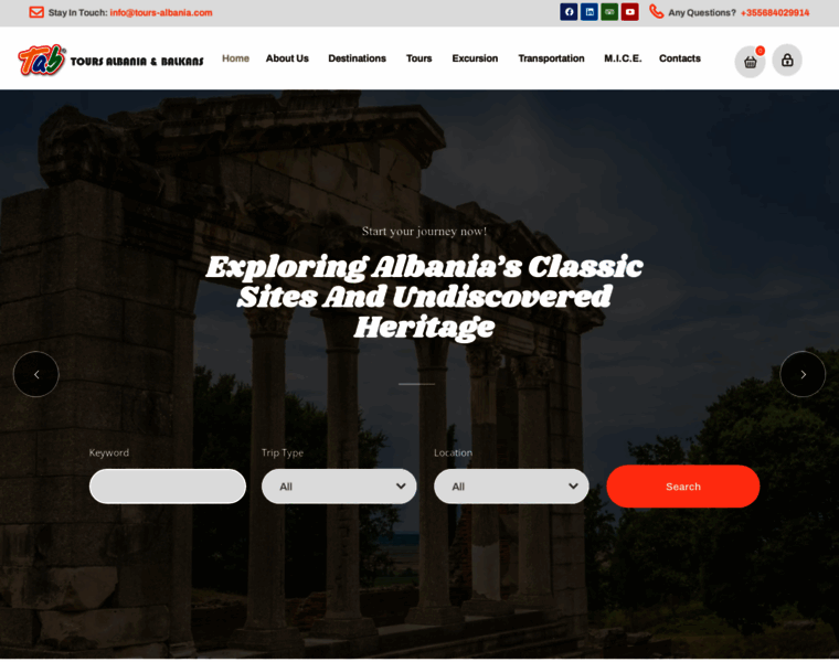 Tours-albania.com thumbnail
