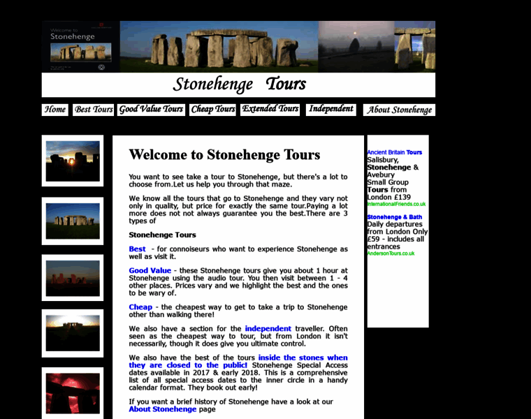 Tours-stonehenge.co.uk thumbnail