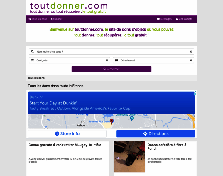 Toutdonner.com thumbnail