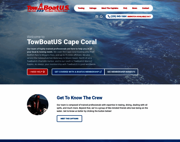 Towboatuscapecoral.com thumbnail